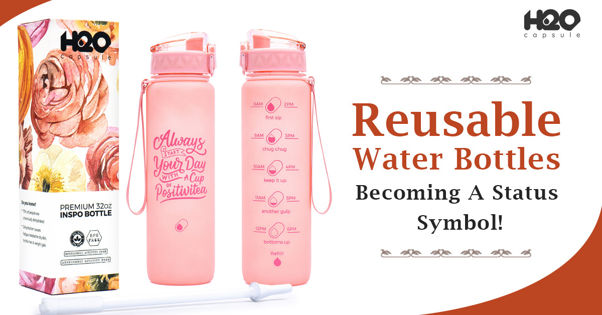 How Fancy Reusable Water Bottles Became A Status Symbol