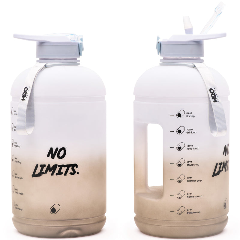  Three Drops of Life 64oz Water Bottle With Time Marker